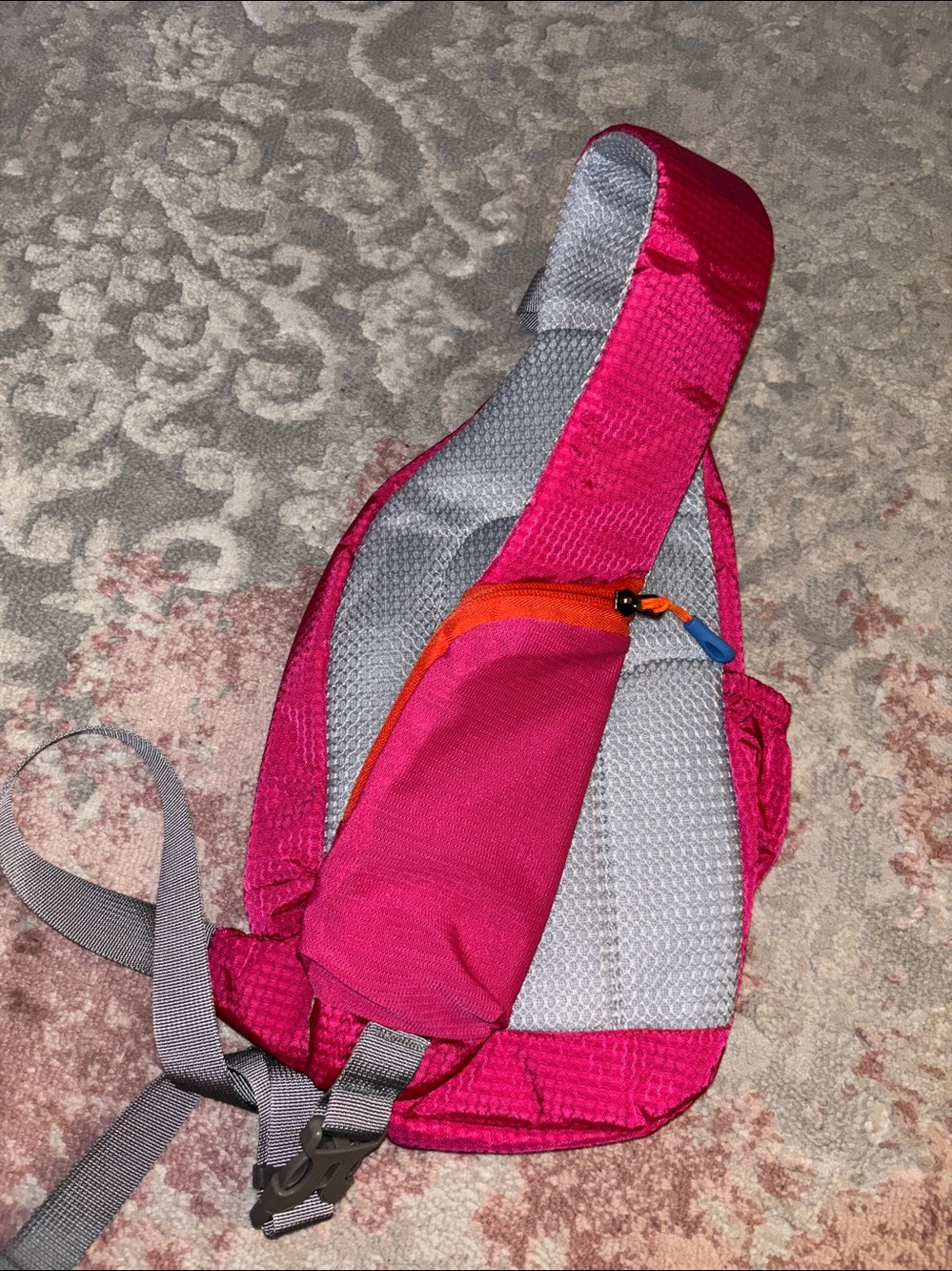 Pink Small Sling Backpack - Picture 2 of 5